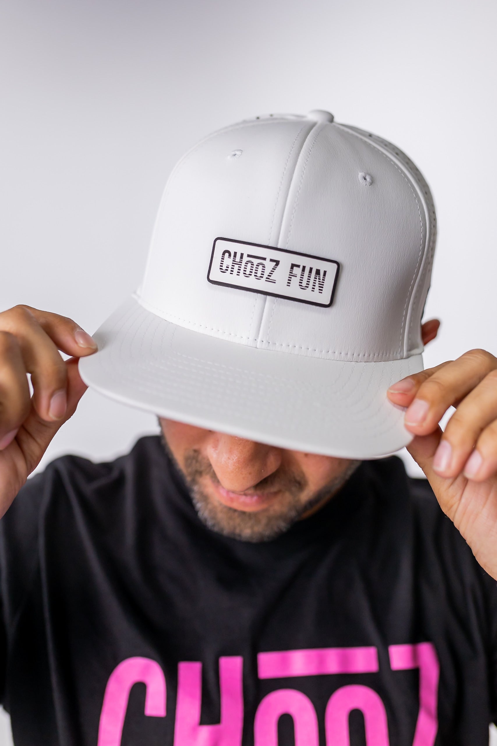 ★FUNFROMFUN★ Rosy flat brim cap 펀프롬펀 | Rosy flat brim cap, Ecru