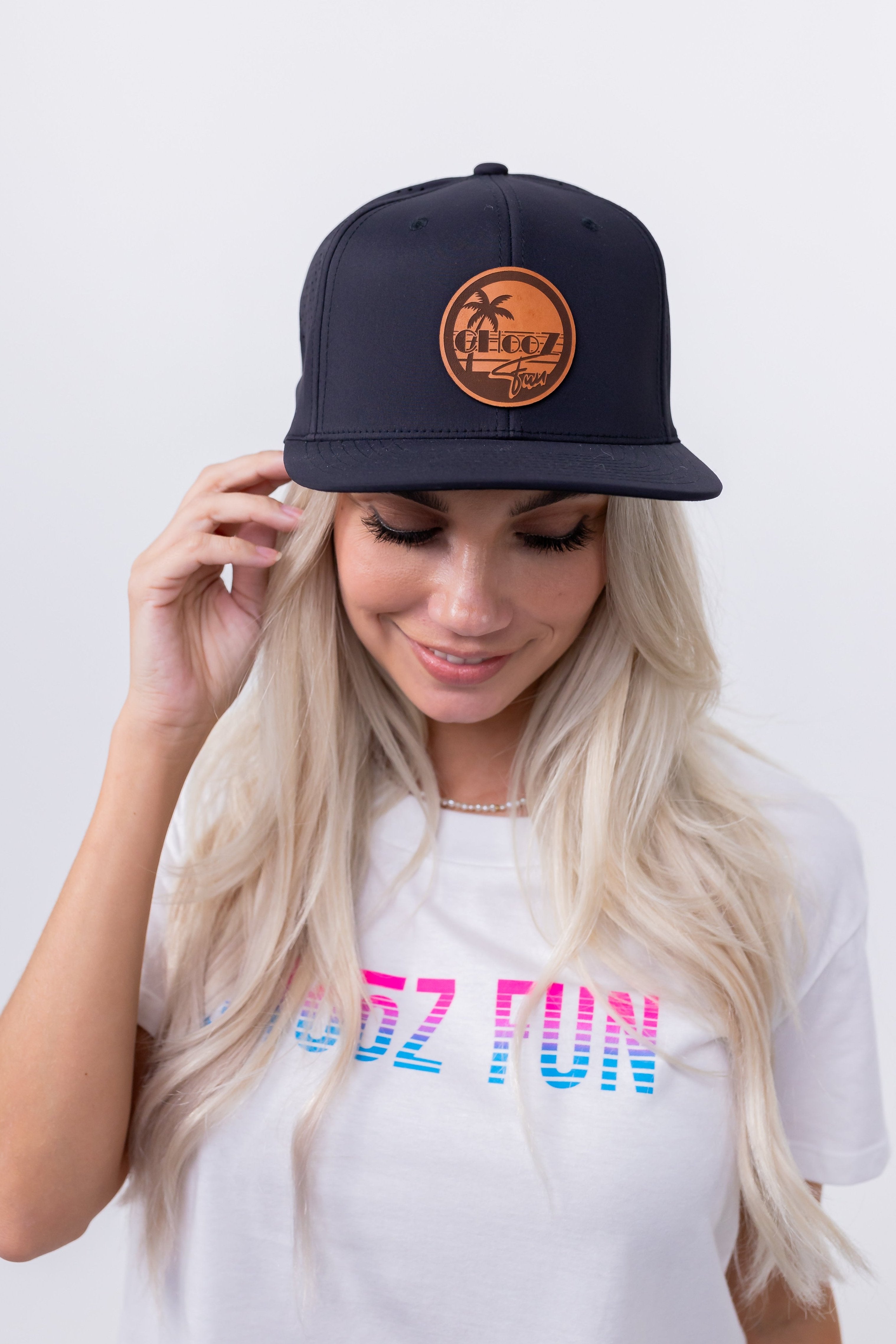 ★FUNFROMFUN★ Rosy flat brim cap 펀프롬펀 | Rosy flat brim cap, Ecru